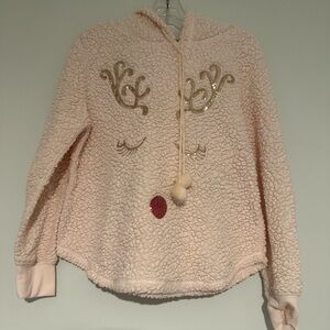 Chance or fate reindeer sweater and sweatpants